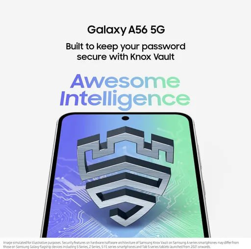 گوشی موبایل سامسونگ مدل Galaxy A56 دو سیم کارت ظرفیت 128 گیگابایت و رم 8 گیگابایت ویتنام