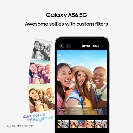 گوشی موبایل سامسونگ مدل Galaxy A56 دو سیم کارت ظرفیت 128 گیگابایت و رم 8 گیگابایت ویتنام