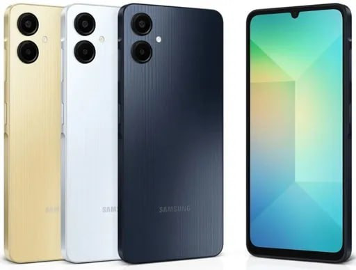 گوشی موبایل سامسونگ مدل Galaxy A06 دو سیم کارت ظرفیت 128 گیگابایت و رم 4 گیگابایت
